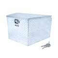 Extreme Utility Sport and Max Tongue for Trailer Aluminum Locking 5001.6097 Storage Box Diamond-Plate Trailers