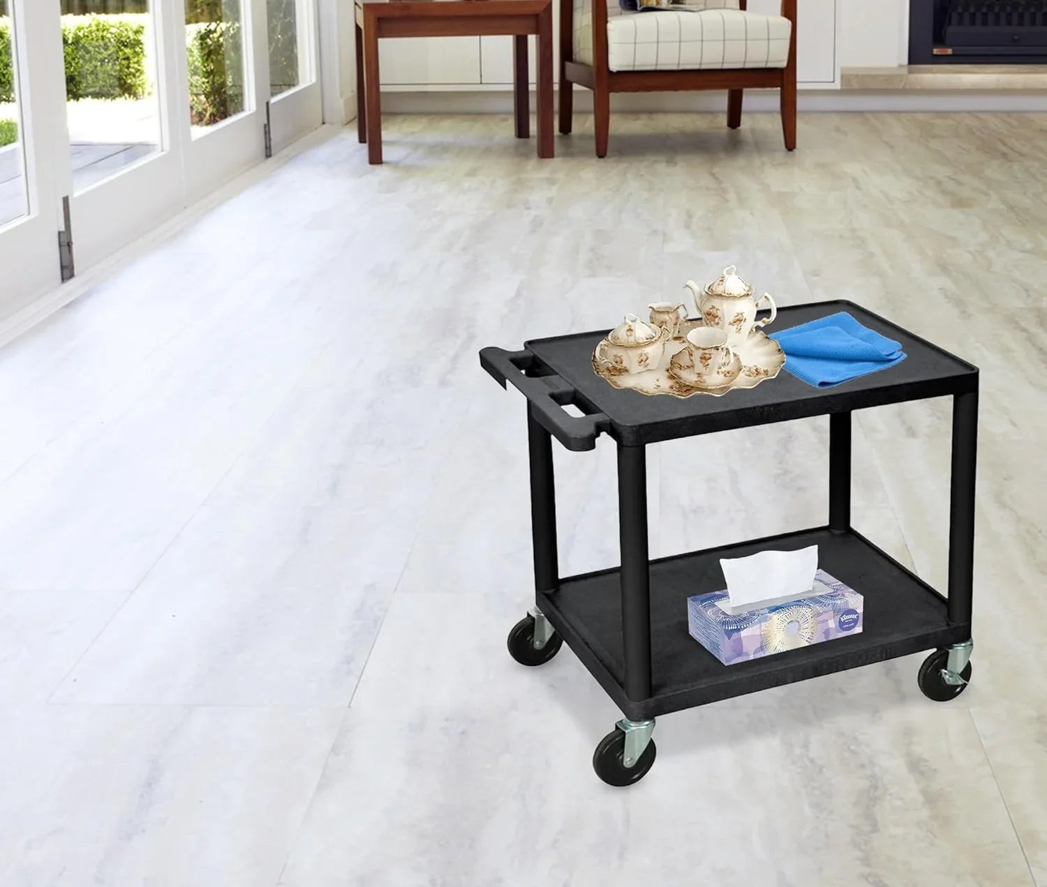 '- 26"H wo Shelves AV Car
