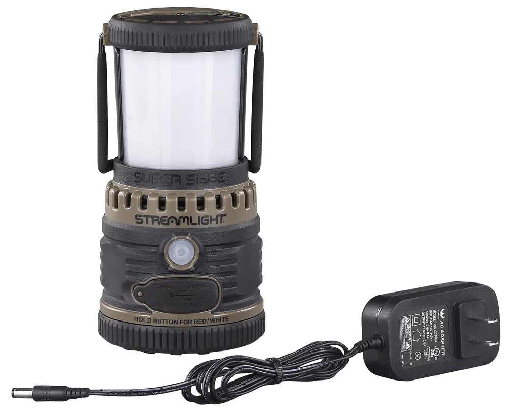 Multi-Function 1000 44947 Super Lantern Streamlight Rechargeable Siege Lumen USB -