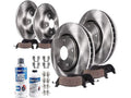 Brake Journey 2014 2012 2013 2017 Compatible - Rotor 2019 and Kit Rear Pad Dodge and - Front 2015 with 2016 2018
