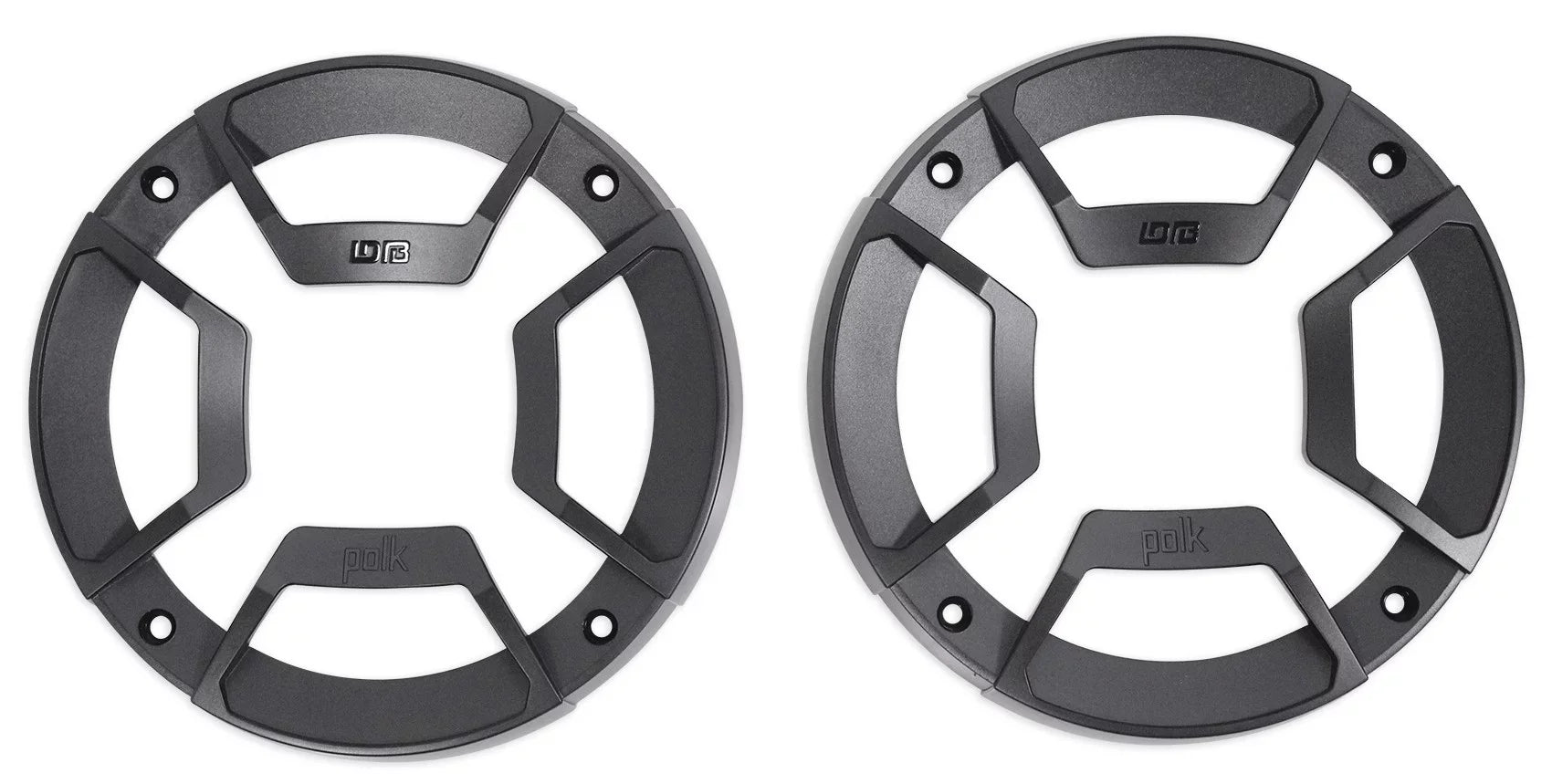 Rockville (2) Marine/ATV/Motorcycle/Boat Watt with Bundle (2) Speakers Audio RPB1 10 Polk Audio 5.25" DB522 600w Car