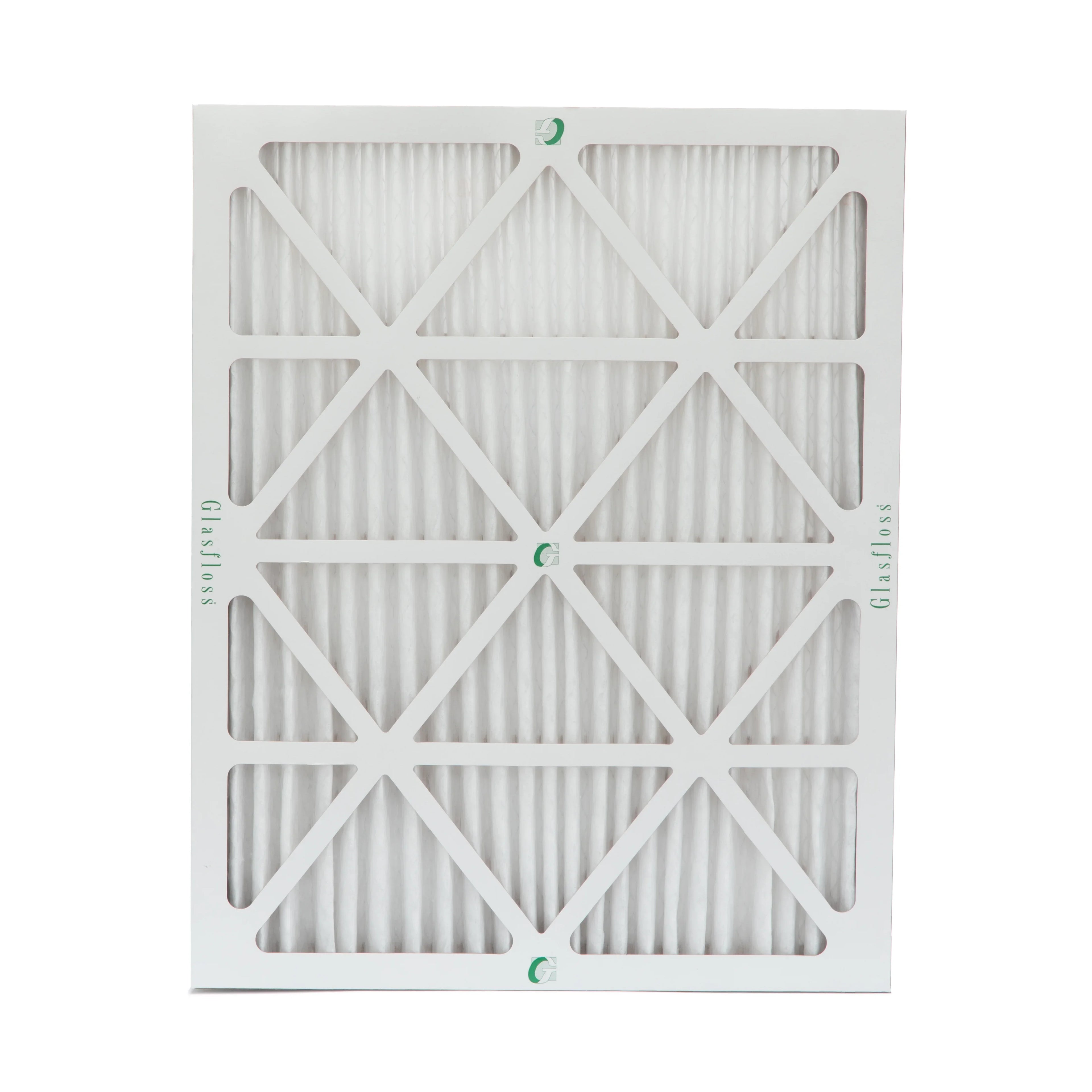 Pleated 17-1/2 of 13 by Inch MERV Air Filters x 18x20x2 x dimension: Actual 19-1/2 3 Glasfloss. Pack 1-3/4 2"