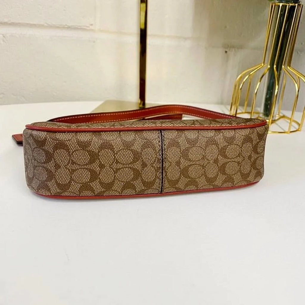 Canvas CE698 IN Terracotta Nolita Coach Khaki In 19 Colorblock Signature