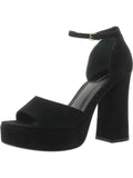 Suede Womens Burch Platform Ankle Strp Tory Sandals