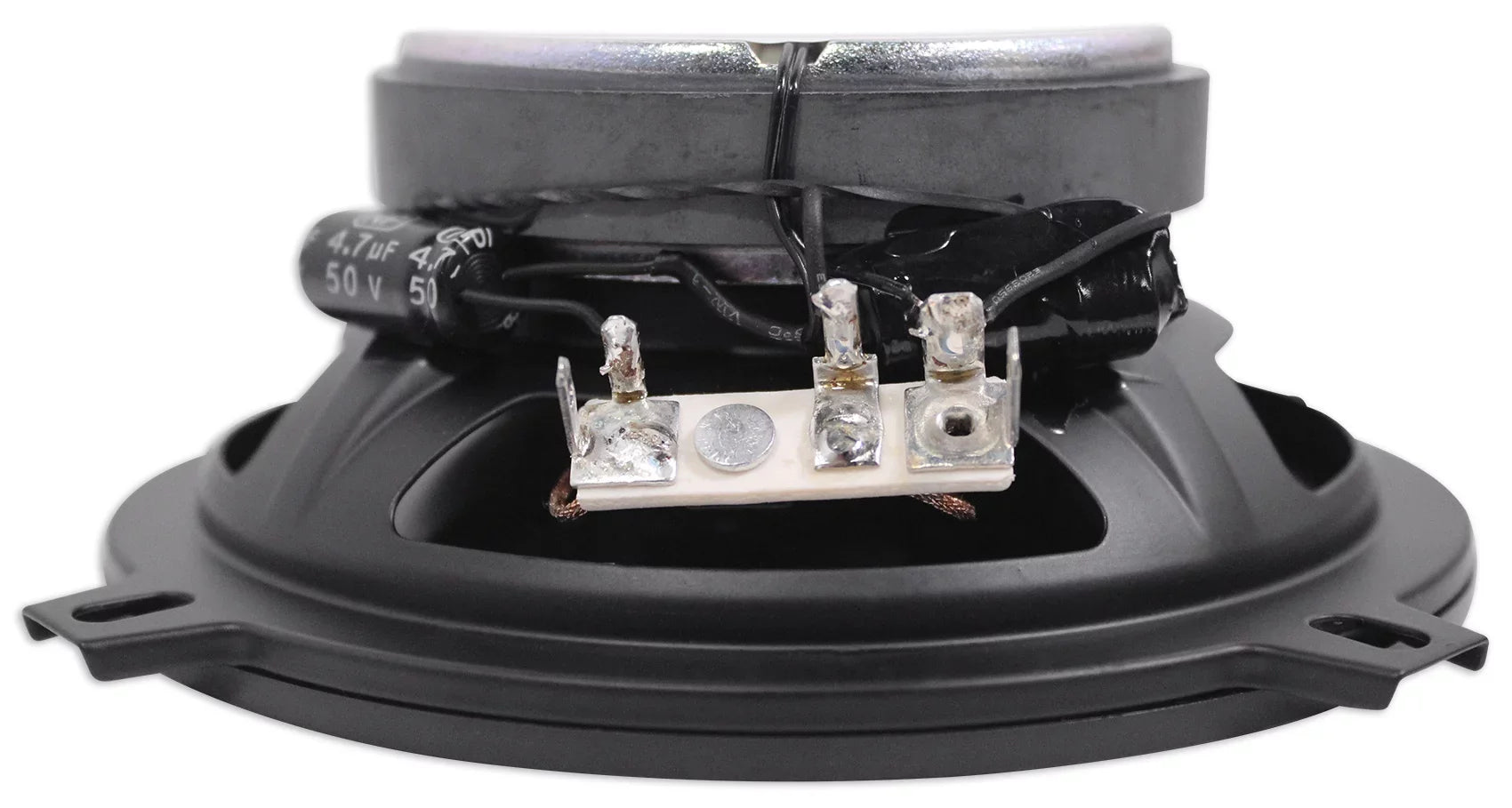 Rockville (2) Marine/ATV/Motorcycle/Boat Watt with Bundle (2) Speakers Audio RPB1 10 Polk Audio 5.25" DB522 600w Car