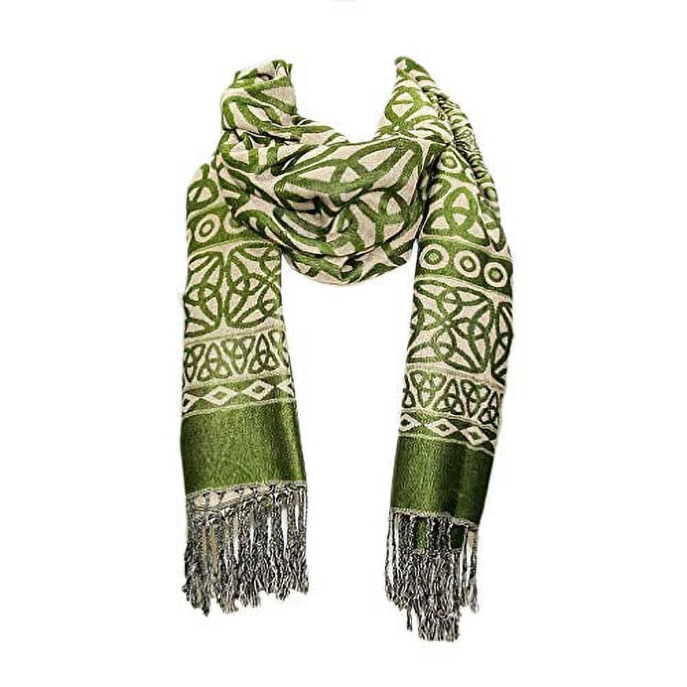 Moss Adult Scarf Knot Female Made apparel Green Celtic Celtic by