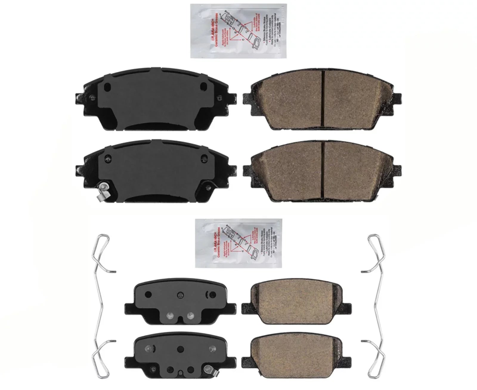 Disc Ceramic 2020-2022 CX-30 & Front AmeriPRO Pads Mazda For Rear Brake