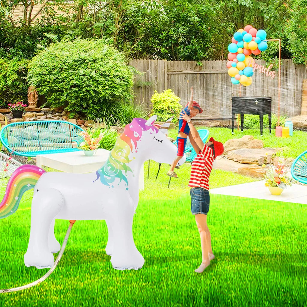 Sprinkler Thalia for Kids-XL 63 Inch Inflatable Unicorn