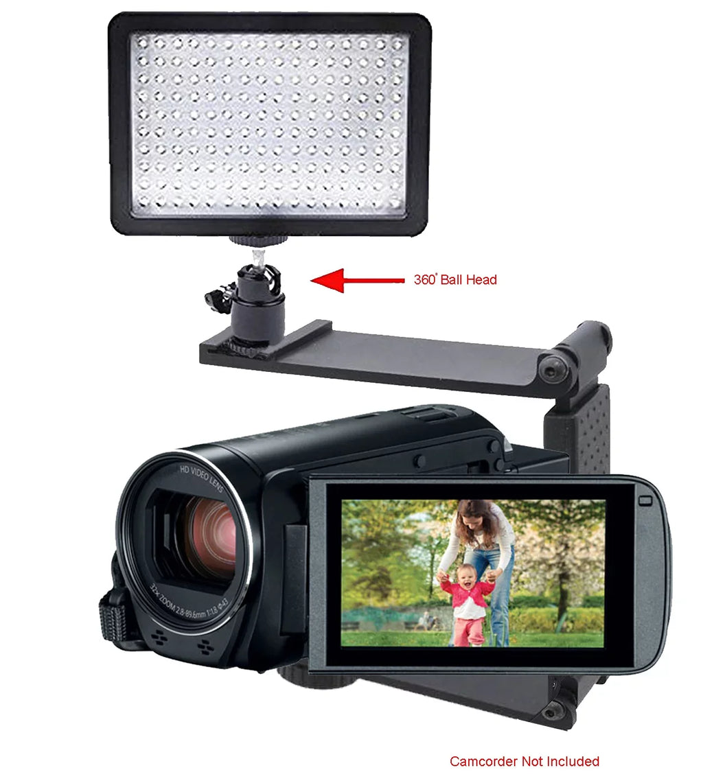 (Includes Dimmable PowerShot X Video Canon G7 Multi-LED Bracket) Professional Light Mounting Long Life