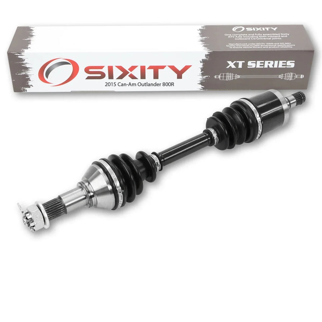 4X4 Left Can-Am Axle Outlander 2015 compatible Sixity Front EFI with 800R - XT