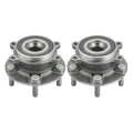 Driver 2 2013-2020 Mazda Front Passenger 6 AWD 2.5L Wheel CX-5 2014 2015 for 2019 2016 Bearing Mazda 2017 2018 AutoShack Side 2.0L 2.2L Set of HB613349PR FWD Hub and 5-Lug Replacement