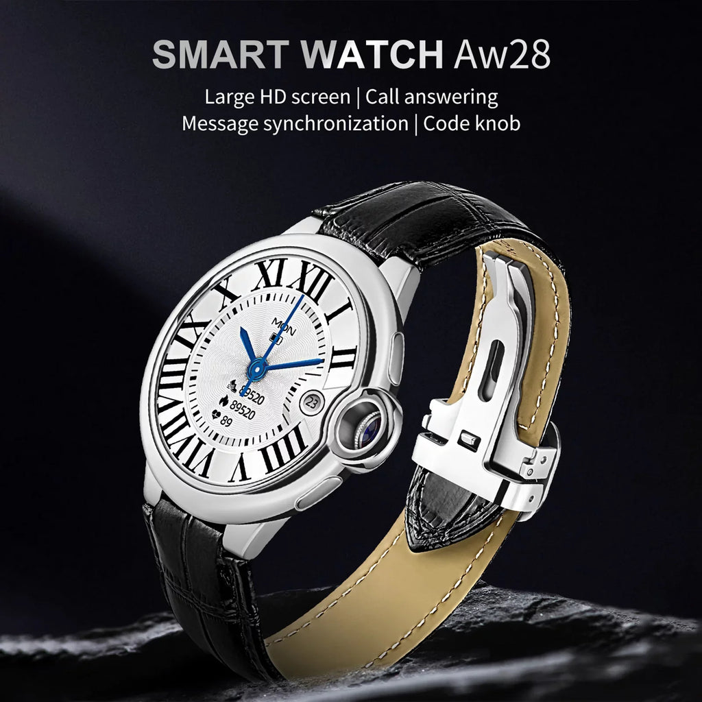 Smart and Make Watch, Andoer , BT Answer, 1.32inch Activity Display Fitness Calls Waterproof