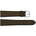 Smooth 20mm Strap Leather Watch Genuine Brown Handmade