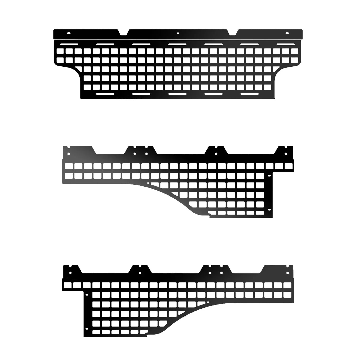 2010 05-21 SE/KING (Long LE/KING Nissan Box) CAB KING Molle Panel - select: FRONTIER Frontier Fits CAB NISMO 6ft NISSAN Putco Front CAB