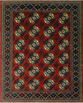 Aria Rug, Maysa 9'10" x Red/Blue 8'3"