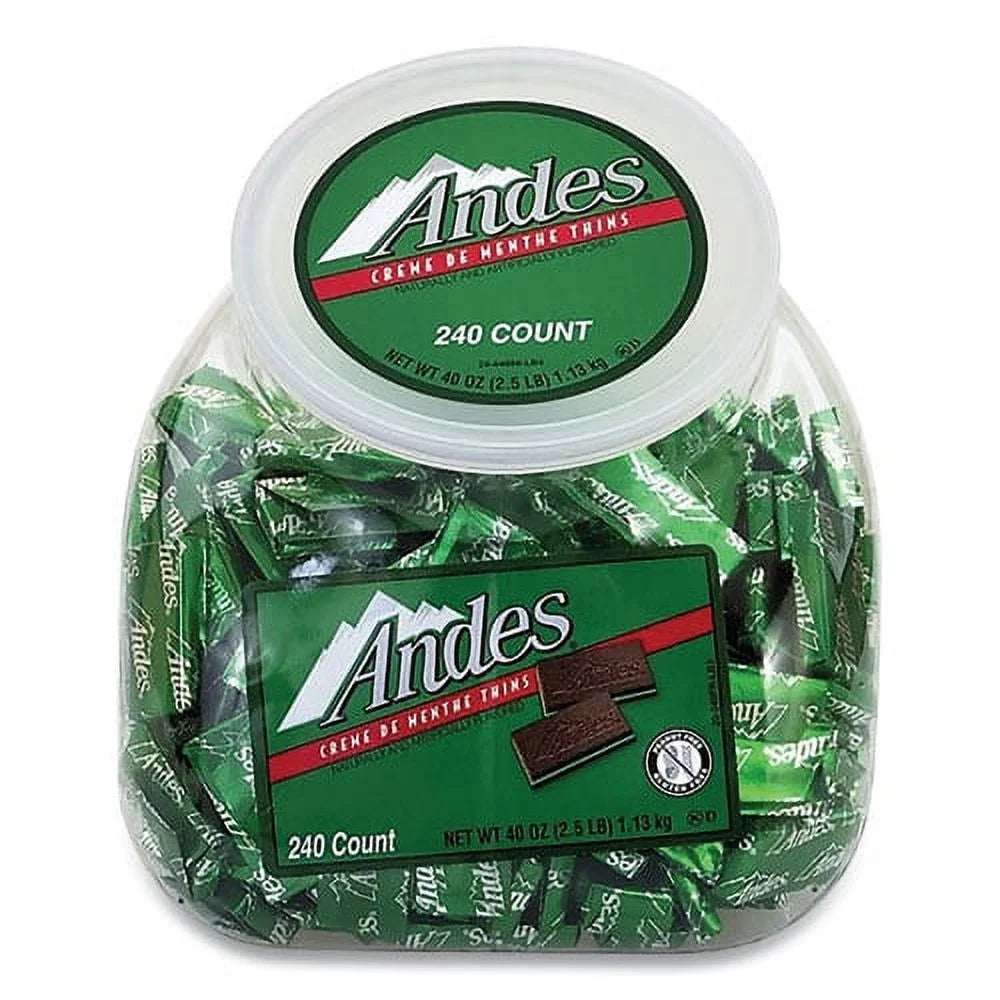 240 Mint of Tub Menthe | De Creme 5 Bundle Chocolate Each Thins, Piece
