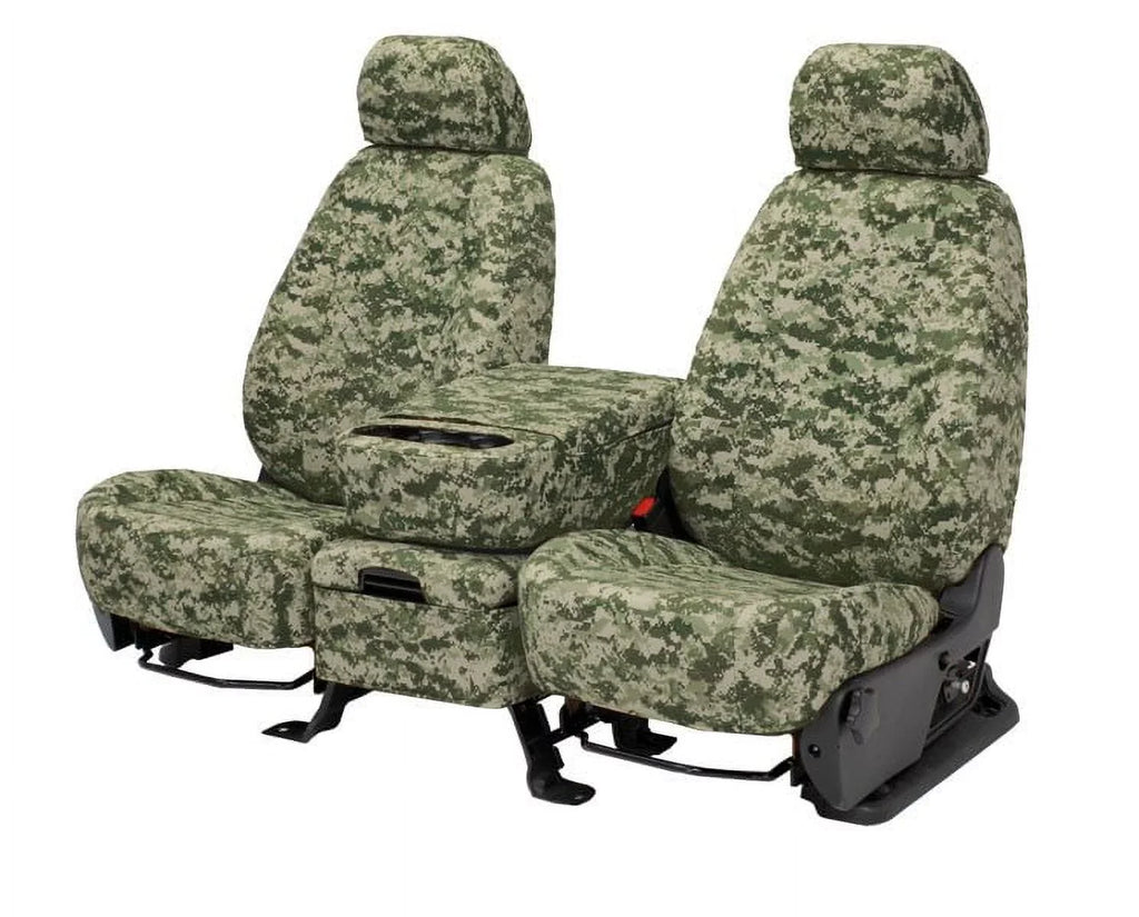TY501-98KF Cruiser Toyota Land for CalTrend Trim Seat Covers Camo and Front Buckets Insert - 1994-1997 Forest