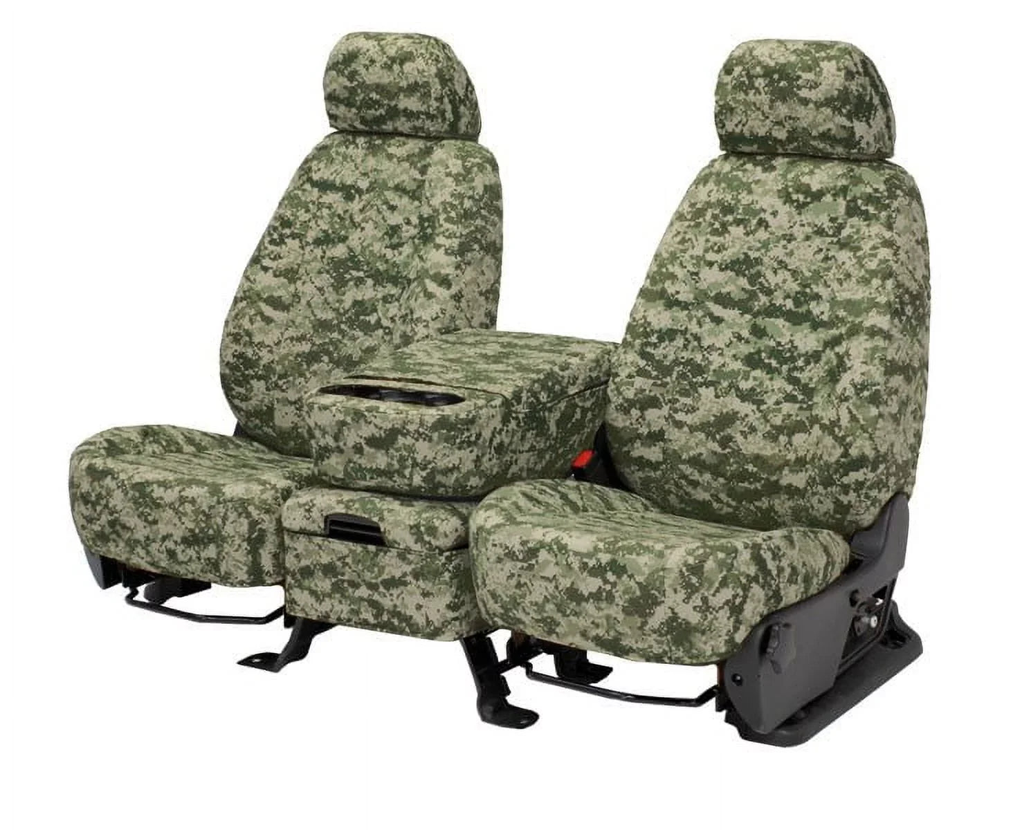 TY501-98KF Cruiser Toyota Land for CalTrend Trim Seat Covers Camo and Front Buckets Insert - 1994-1997 Forest
