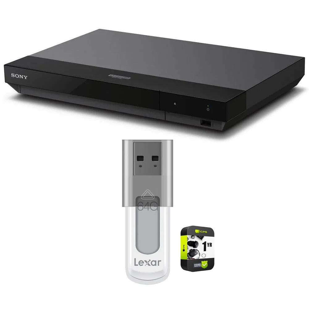 64GB S50 USB Drive UBP-X700/M Network Lexar Year Hi-Res Protection Extended Disc 2.0 with 4K 1 Flash Bundle Audio Black Player Includes and UHD Plan HDR Blu-ray JumpDrive