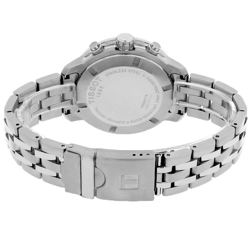 T055.417.11.047.00 Box PRC Quartz Tissot Mens Swiss Watch Chronograph No or 200 Papers (Unworn)