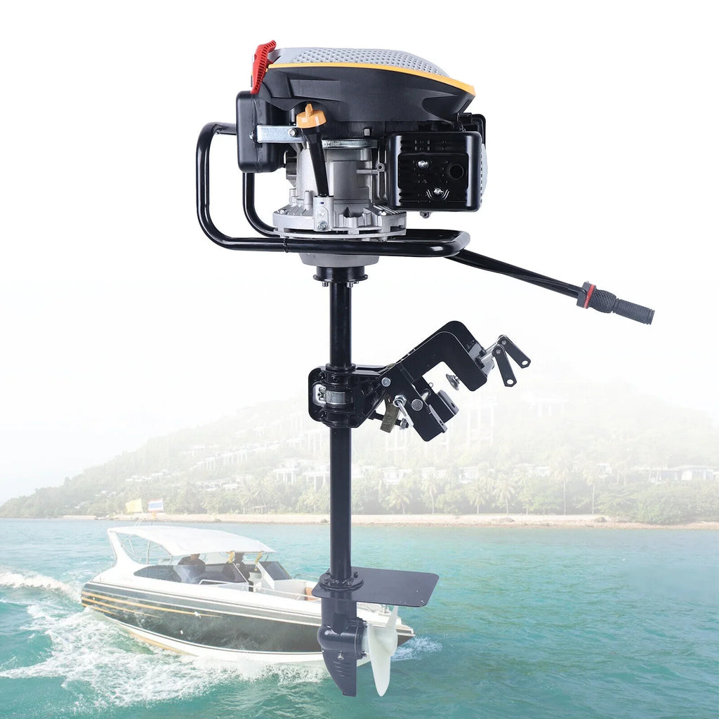 CC Boat Single with Cylinder Ignition System 225 Engine Heavy Engine Cooling Air 3600 Marine Engine Boat Duty TAS HP Motor Fishing Miumaeov r/min 4 9 Outboard Stroke