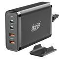 C Galaxy, 4Port Air/ with iPhone, Deck PD C iPad, Power Type Fast Power 3.1 XPS, Steam for USB Pro Charger 245W Adapter Key Station, Charge 16", Macbook 140W GaN