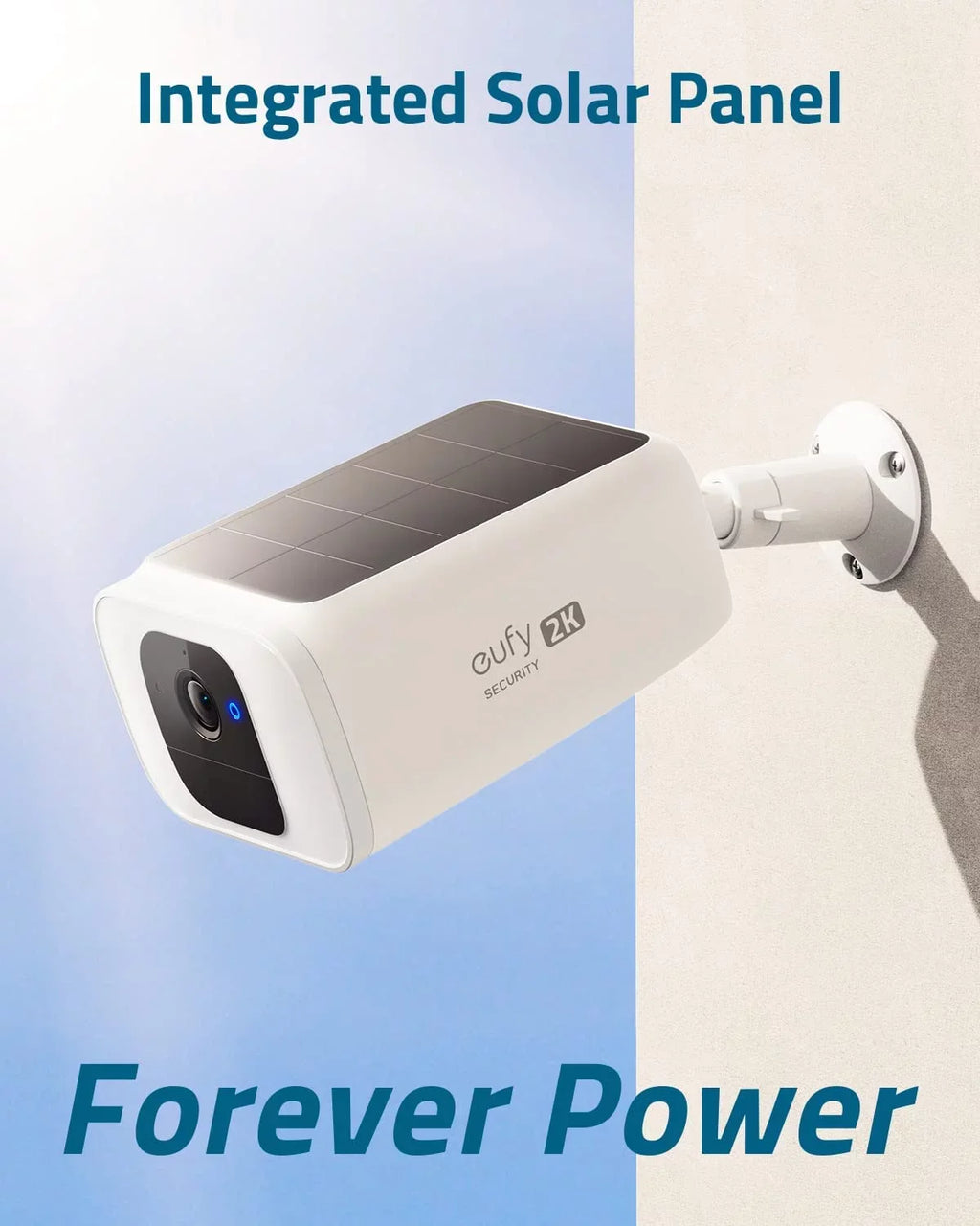 Resolution exterior 2K Wireless Solar Anker Security eufy Camera, Camera, Security
