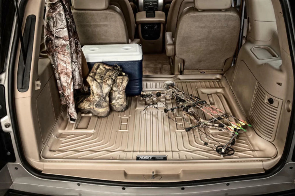 Escalade Cargo Chevrolet Yukon Series Husky Liner by Tahoe/GMC 21 RealTruck 2021-2023 with with Behind Weatherbeater Compatible Cadillac Black 2nd select: Compatible Seat