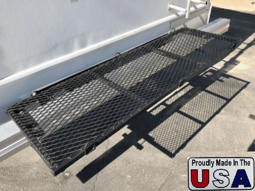 The Truck with Steel RV Heavy Duty Finish 60" Rack Made 20" Bumper x in Rugged Bed Storage USA