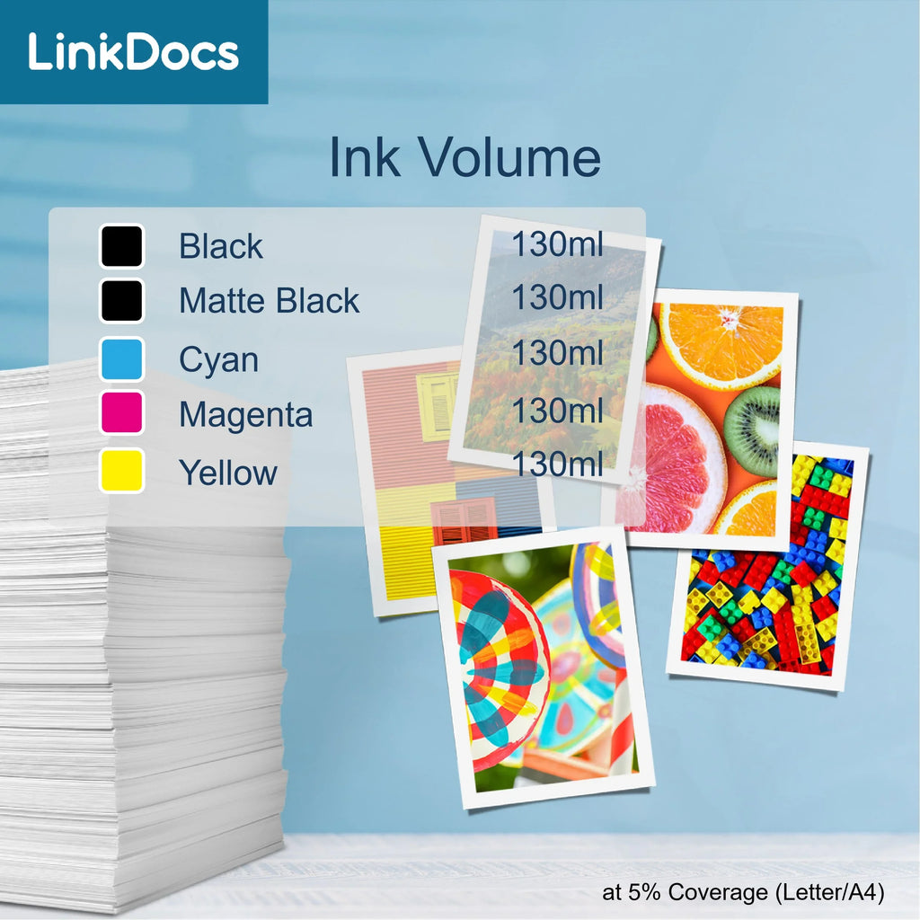 TM-305 Printer Canon GP-300 Compatible PFI120 PFI-120 TM-200 GP-200 Canon Cartridges PFI-120 PFI120 Work IPF PFI-120MBK Black for Replacement and Matte ImagePROGRAF for Ink LinkDocs TM-205 TM-300