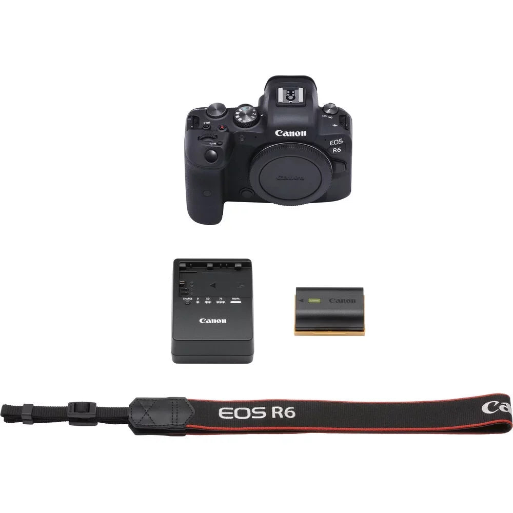 7PC Mirrorless Camera Bundle R6 - EOS Canon (Body Only) Accessory Digital
