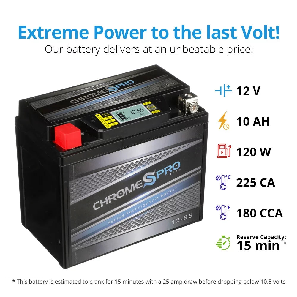 Motorcycle Battery Pro 2002 Battery 1000Cc Ytx12-Bs For Chrome Gsx-R1000 Suzuki Igel
