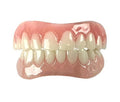 Smile Comfort Home Fix Natural Lower Your Instant at Matching Minutes! Fit Teeth Flex Shade! Smile within and Set, - Upper
