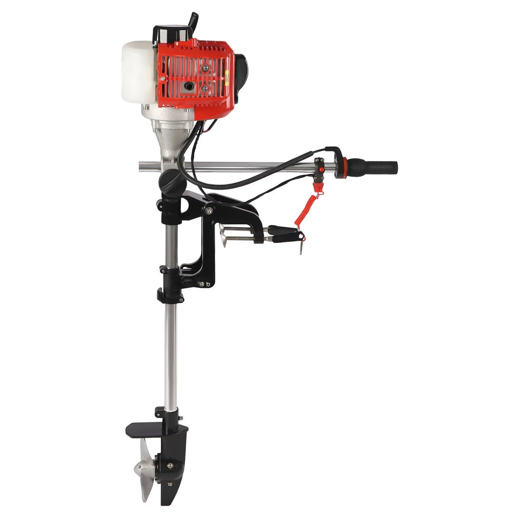 52CC Pull 2.3HP Outboard w/Air Starter Boat 2-Stroke Cooling System Motor Engine