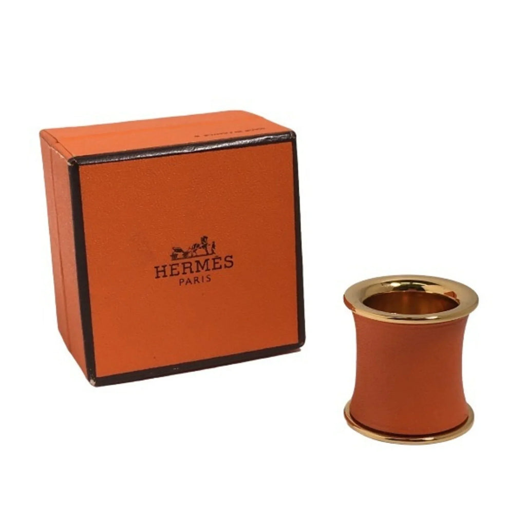 Orange x GP Scarf Accessories Swift HERMES (Good) Pre-Owned Ring Hermes