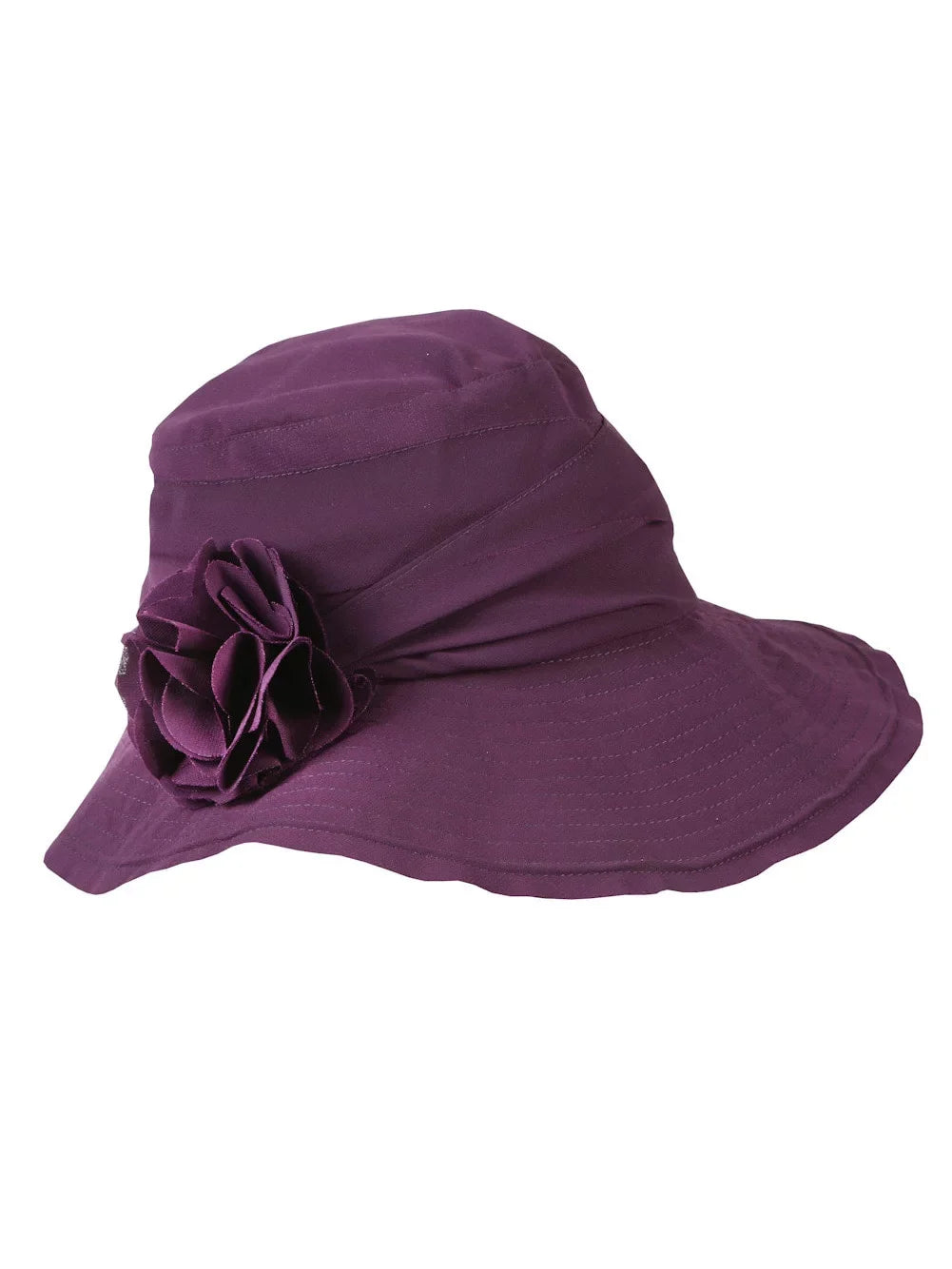Hat Wired Brim Purple with Summer - Women's