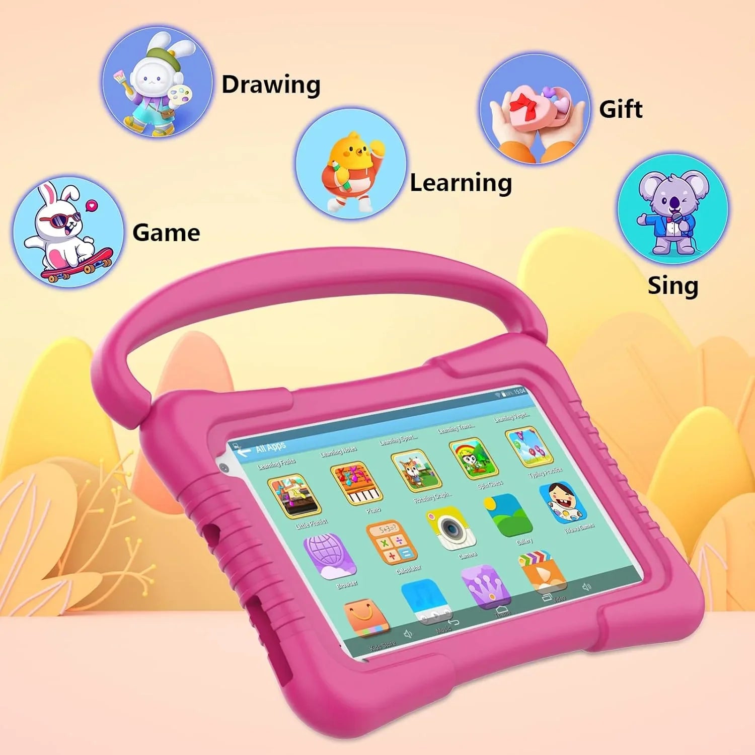 Parental Tablets inch Kids Kids Toddler Tablet 7 Games 32G Dual Android Pre-Installed with for Software WiFi Educational Netflix Kids Tablet 11 Kid-Proof Tablet Camera Kids YouTube Control,
