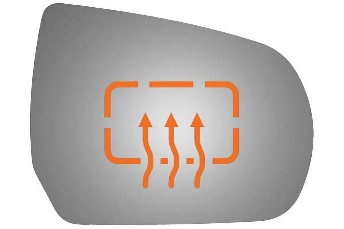 View Clear Replacement Mirror - Glass Glass Side - 5533H Burco