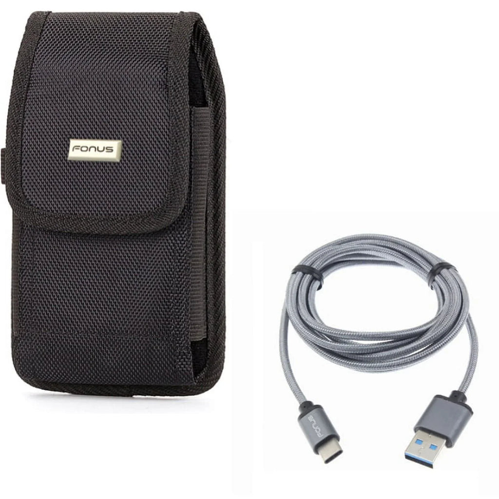 Case XI w Motion Rugged - Cable Belt Wire 10ft Braided P6Q 3a Blackberry Plus Charge Sync Coolpad Rapid XL Vivo USB for 3 G9, Long Durable - Pixel XL Type-C BLU Gray Holster XL Legacy -