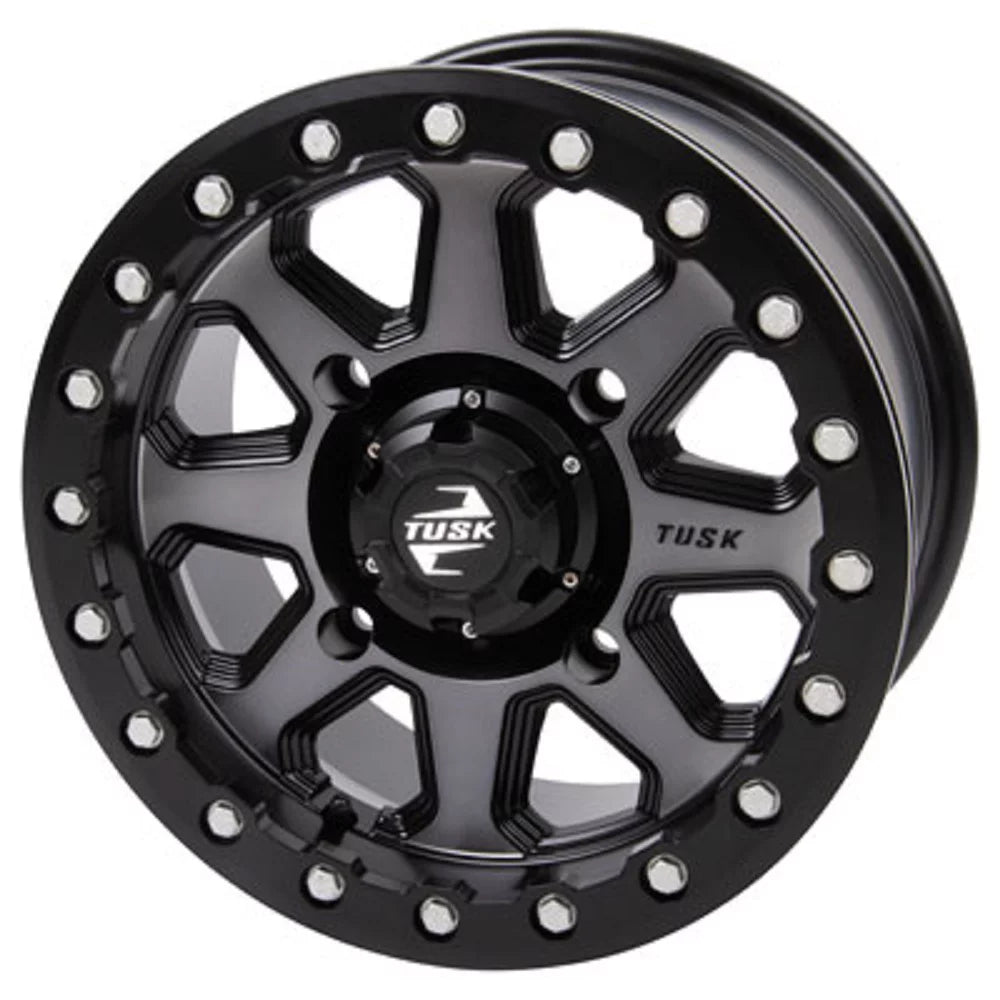 Yamaha 4.0 4/156 4 Uinta 1000 Compatible Gunmetal/Black Wheel Beadlock XT-R 14x7 + With RMAX 3.0 Wolverine 2021