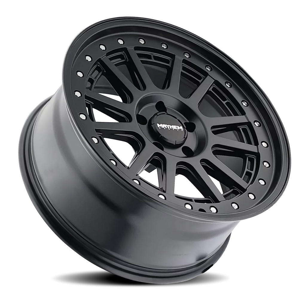 Black 6x5.5 20x9 Matte (0mm) Compass Wheel 8305 Mayhem
