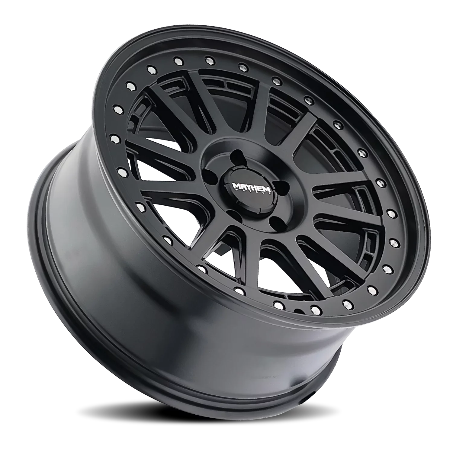 Black 6x5.5 20x9 Matte (0mm) Compass Wheel 8305 Mayhem