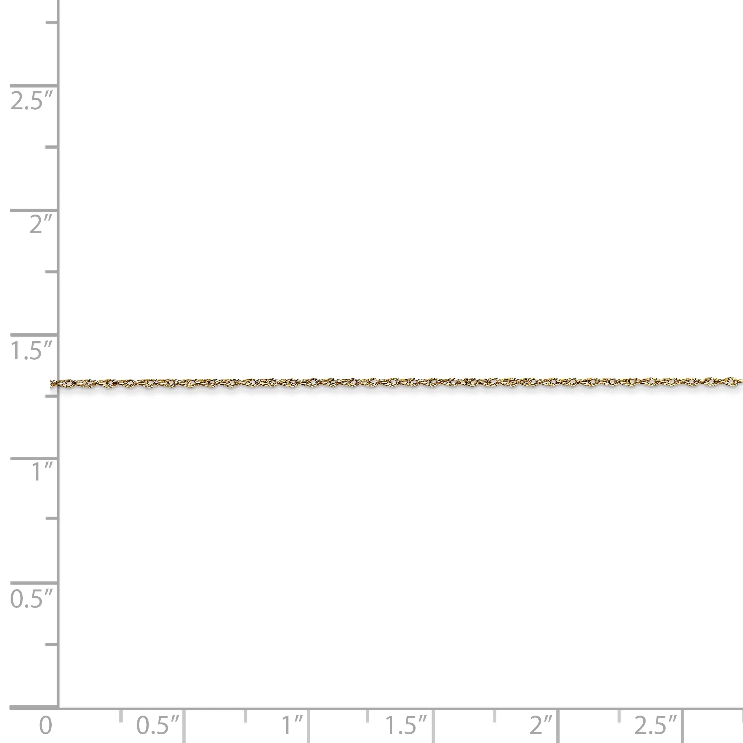Gold Carded .5mm Cable Yellow Rope 10 Gold Chain Karat Primal