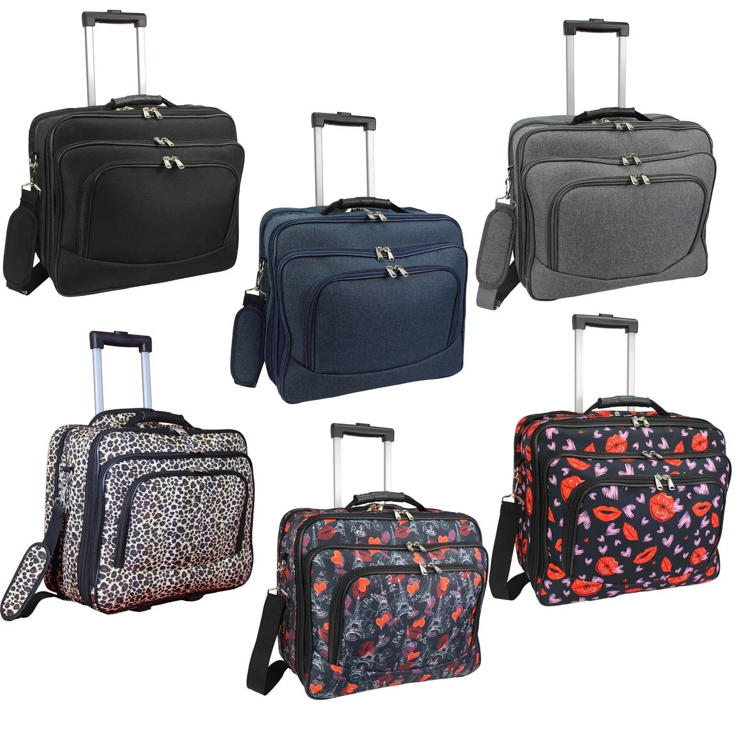 World Case Rolling 17-inch Laptop Traveler