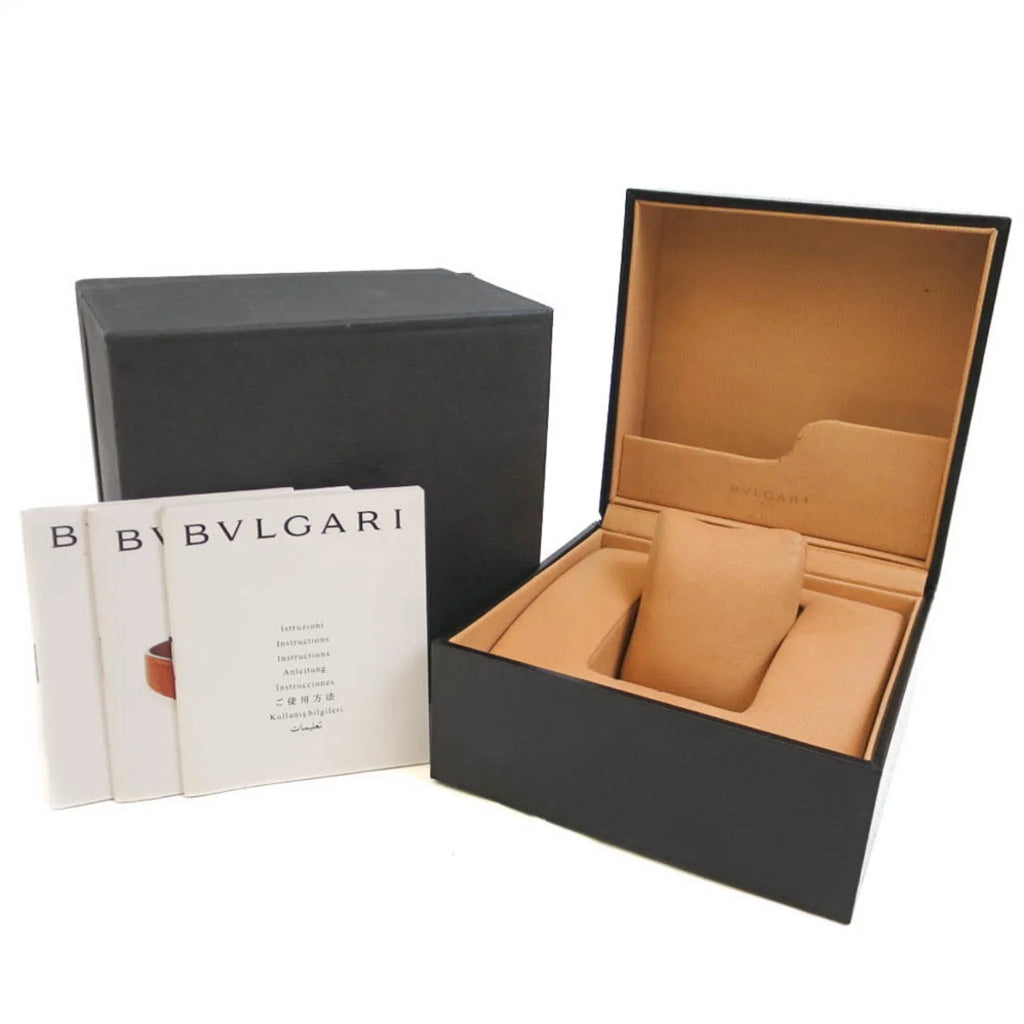 Polished BVLGARI-BVLGARI BF558550 BB26SL Quartz Steel Pre-Owned (Good) Ladies BVLGARI Watch