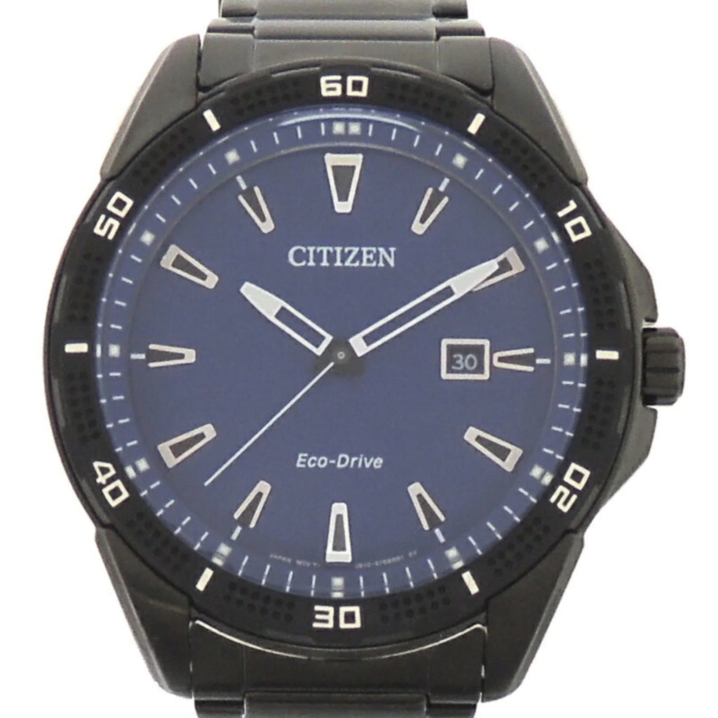 Pre-Owned (Good) Watch Citizen Eco-Drive AW1585-55L Dial (J810-S115973) Blue Stainless Steel Men's