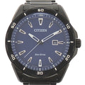 Pre-Owned (Good) Watch Citizen Eco-Drive AW1585-55L Dial (J810-S115973) Blue Stainless Steel Men's