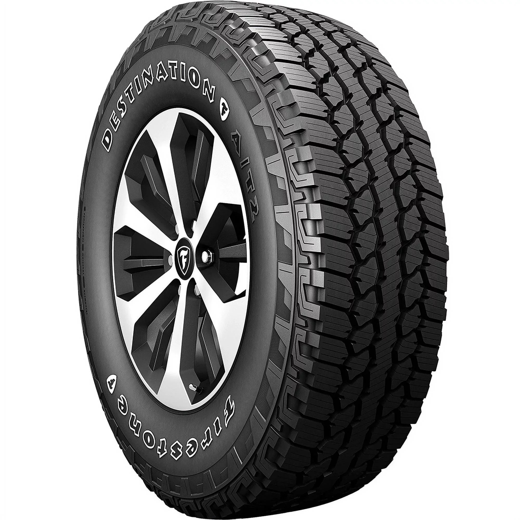 Firestone 4 Pro Terrain Set Summit, A/T2 Destination 265/60R18 (FOUR) 2015 TRD All Grand AT 2014-15 Tacoma Tires 109T Fits: Toyota of Cherokee Jeep