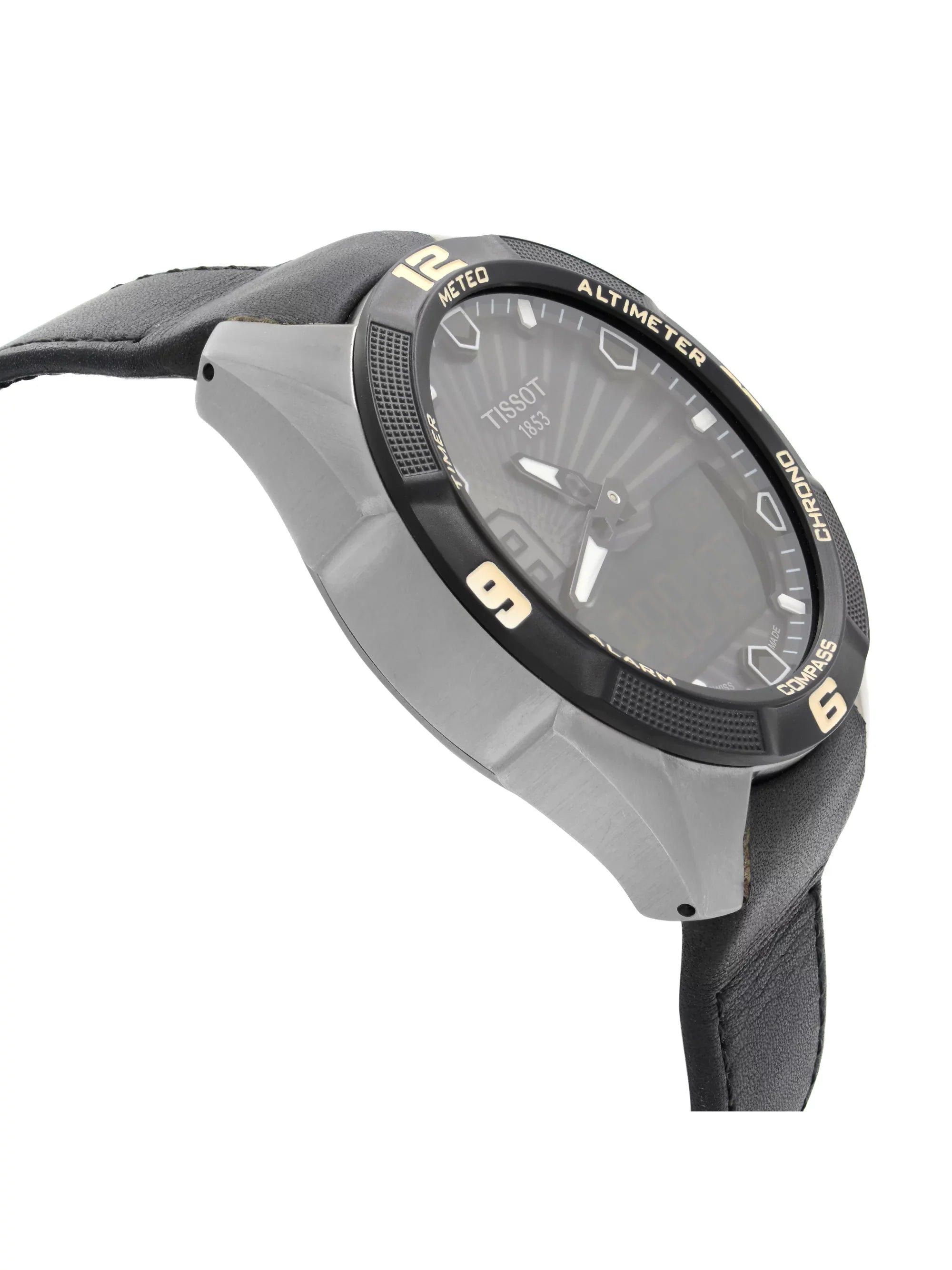 Men Dial Solar Watch Expert T-Touch Black Tony Tissot Parker T091.420.46.061.00
