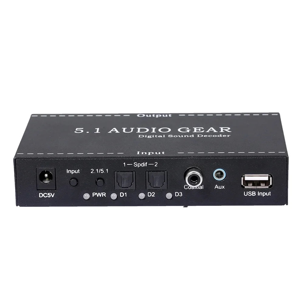 Decoder Sound Converter Decoder Output US Apexeon 3.5mm Decoder,Dolby Output Sound Audio Audio Dolby Audio 3.5mm Audio Support Audio Audio Decoder Ajcoflt Audio Digital Converter 3.5mm Converter